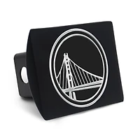 Housse d'attelage WinCraft Premium en métal chromé avec logo Golden State Warriors