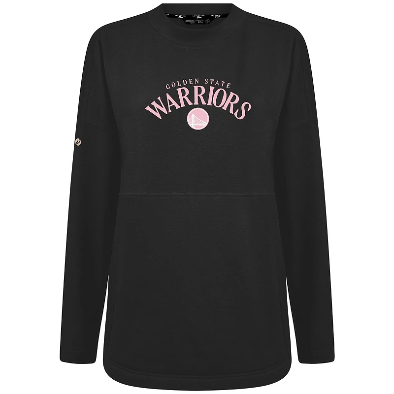 Women's Levelwear Golden State Warriors Mother's Day Beaudry Arched Pullover Sweatshirt