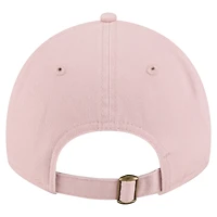 Casquette ajustable Gameday Preppy 9TWENTY rose New Era pour femme des Golden State Warriors