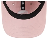 Casquette ajustable Gameday Preppy 9TWENTY rose New Era pour femme des Golden State Warriors