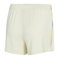 Women's Concepts Sport Cream Golden State Warriors Kaki Hacci Knit Long Sleeve Top & Shorts Set