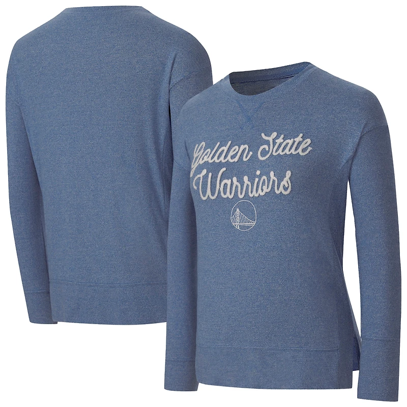 Women's Concepts Sport Royal Golden State Warriors Rigor Long Sleeve Jersey T-Shirt