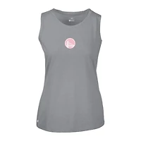 Women's Levelwear  Gray Golden State Warriors Mother's Day Macy Core Logo Tank Top