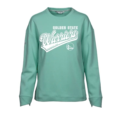 Sweat-shirt à capuche Fiona Sweep pour femme, couleur menthe, des Golden State Warriors