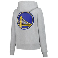 Women's Lolë  Gray Golden State Warriors Icon Pullover Hoodie