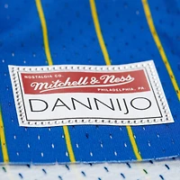 Maillot de basket-ball court tendance pour femme Mitchell & Ness x DANNIJO Chris Mullin Royal Golden State Warriors