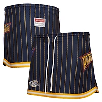 Women's Mitchell & Ness x DANNIJO  Navy Golden State Warriors Micro Skirt