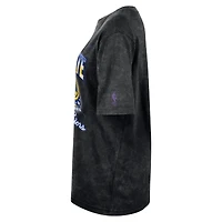 T-shirt Nike noir délavé style boyfriend pour femme, motif Golden State Warriors, contenu original Courtside