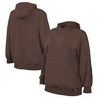 Women's Nike  Brown Golden State Warriors 2025/26 City Edition Remix Premium Fleece Hoodie
