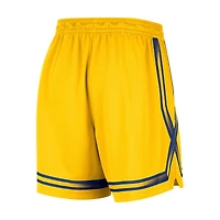 Short Nike Gold Golden State Warriors Courtside Fly Crossover Performance pour femme