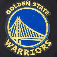 Women's Pro Standard Black Golden State Warriors Jewels Boxy Cropped T-Shirt