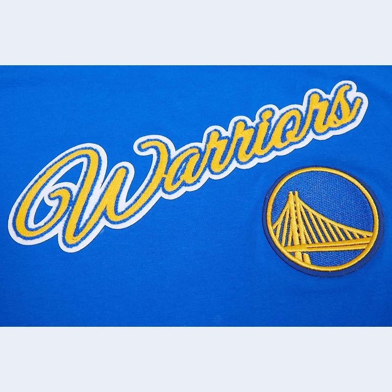 Women's Pro Standard  Royal Golden State Warriors Script Tank Top