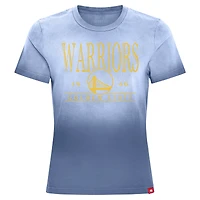 T-shirt Sportiqe Royal Golden State Warriors Arcadia Sun-Dipped pour femme
