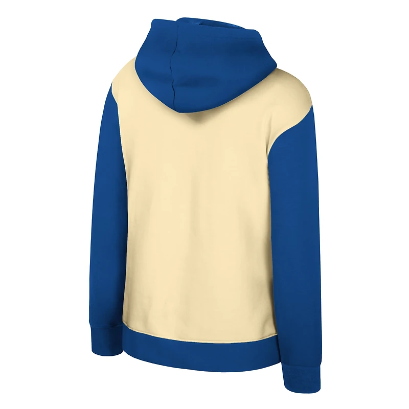 Women's Stadium Essentials Cream Golden State Warriors Rafters Road Trip Hoodie