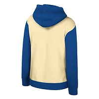 Women's Stadium Essentials Cream Golden State Warriors Rafters Road Trip Hoodie