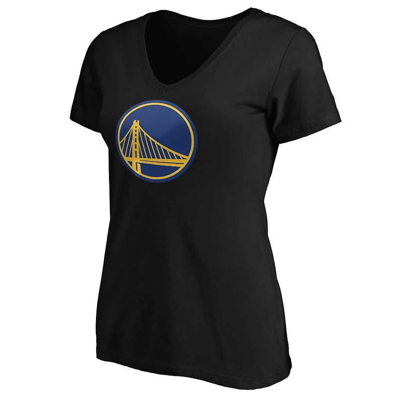 Women's Stephen Curry Black Golden State Warriors Playmaker V-Neck T-Shirt