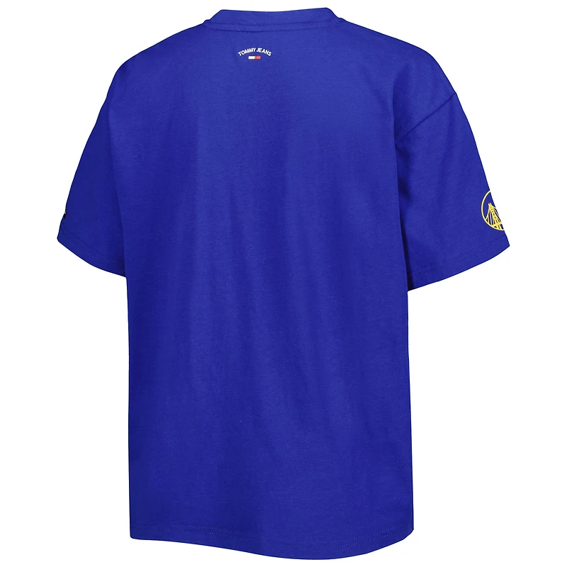 Women's Tommy Jeans Royal Golden State Warriors Bianca T-Shirt