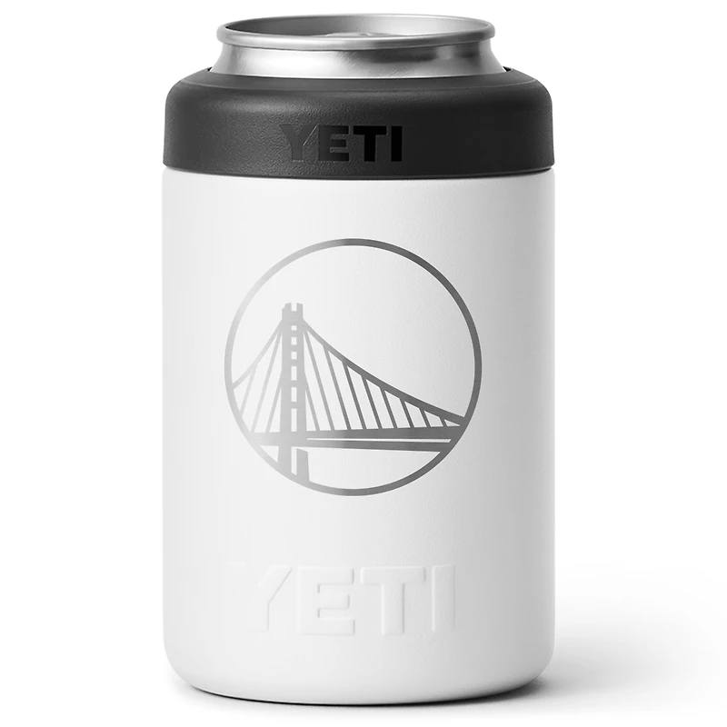 Glacière YETI White Golden State Warriors 12 oz Rambler Colster