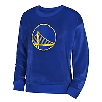 Youth Girls Outerstuff  Royal Golden State Warriors Step Back Sweatshirt