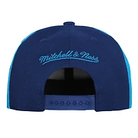 Youth Mitchell & Ness  Light Blue Golden State Warriors Mascot Snapback Hat