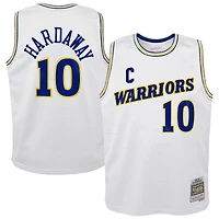 Youth Mitchell & Ness Tim Hardaway White Golden State Warriors 1990-91 Hardwood Classics Swingman Throwback Home Jersey