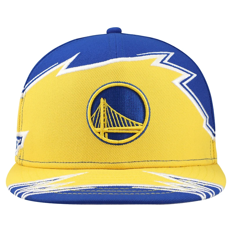 Casquette ajustée New Era Royal Golden State Warriors Break 59FIFTY pour jeune