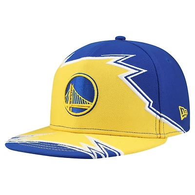 Casquette ajustée New Era Royal Golden State Warriors Break 59FIFTY pour jeune