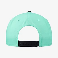 Youth New Era  Turquoise/Charcoal Golden State Warriors 9FIFTY Snapback Hat
