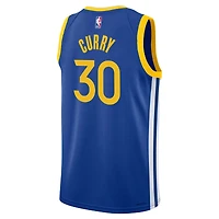 Maillot Swingman Nike Stephen Curry Royal Golden State Warriors pour Jeune - Édition Icône