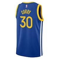 Youth Nike Stephen Curry Royal Golden State Warriors Swingman Jersey - Icon Edition