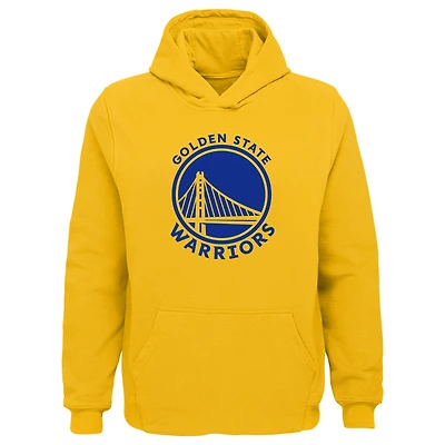 Sweat à capuche Outerstuff Royal Golden State Warriors pour jeunes, logo principal
