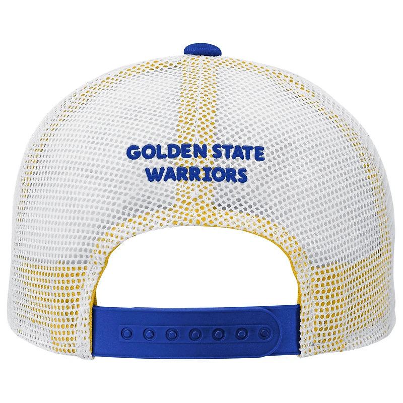 Casquette ajustable Youth Outerstuff Royal Golden State Warriors Core Lockup