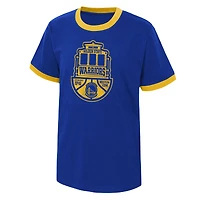 Youth Royal Golden State Warriors Hoop City High Contrast T-Shirt