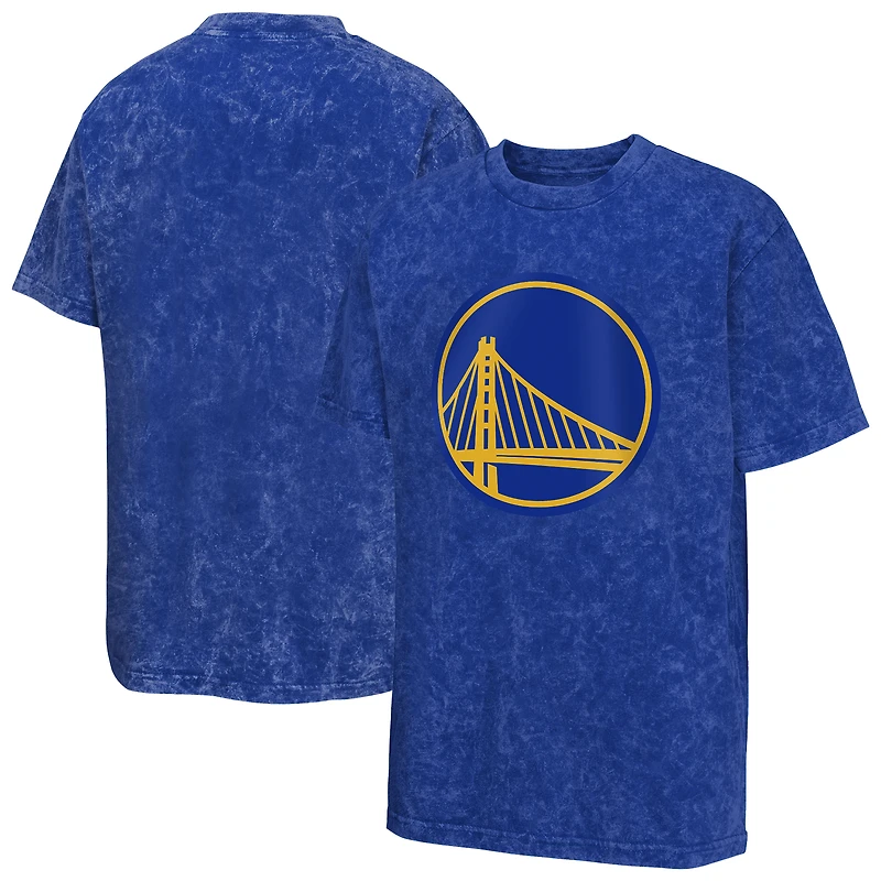 T-shirt jeunesse Royal Golden State Warriors Rugged Defense