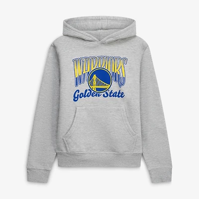 Youth Stadium Essentials Heather Gray Golden State Warriors Sky High Hoodie