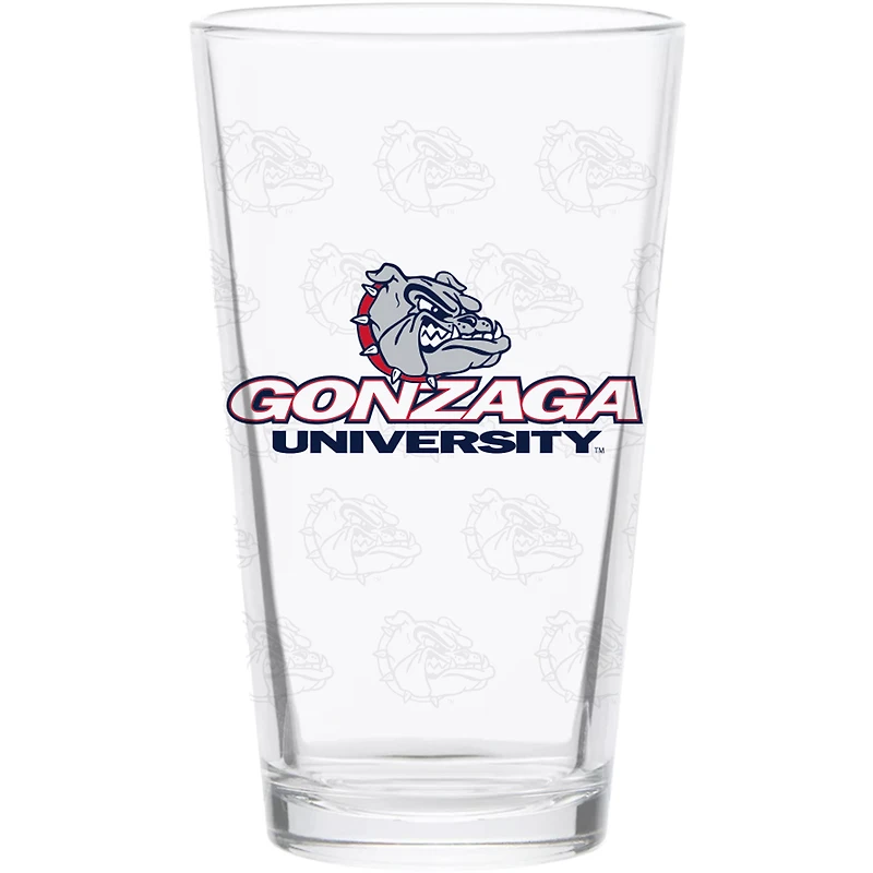 Bouledogues Gonzaga 16oz. Verre de pinte de répétition des anciens