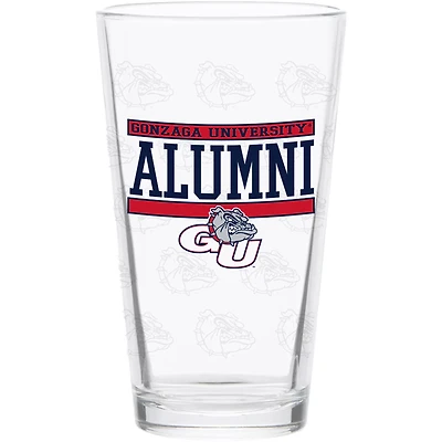Bouledogues Gonzaga 16oz. Verre de pinte de répétition des anciens
