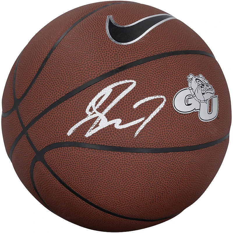 Jalen Suggs Gonzaga Bulldogs Autographed Nike Replica Logo Basketball