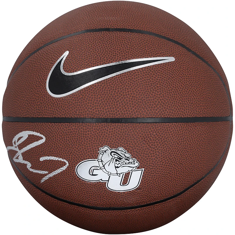 Jalen Suggs Gonzaga Bulldogs Autographed Nike Replica Logo Basketball