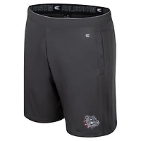 Men's Colosseum Charcoal Gonzaga Bulldogs Forget Shorts