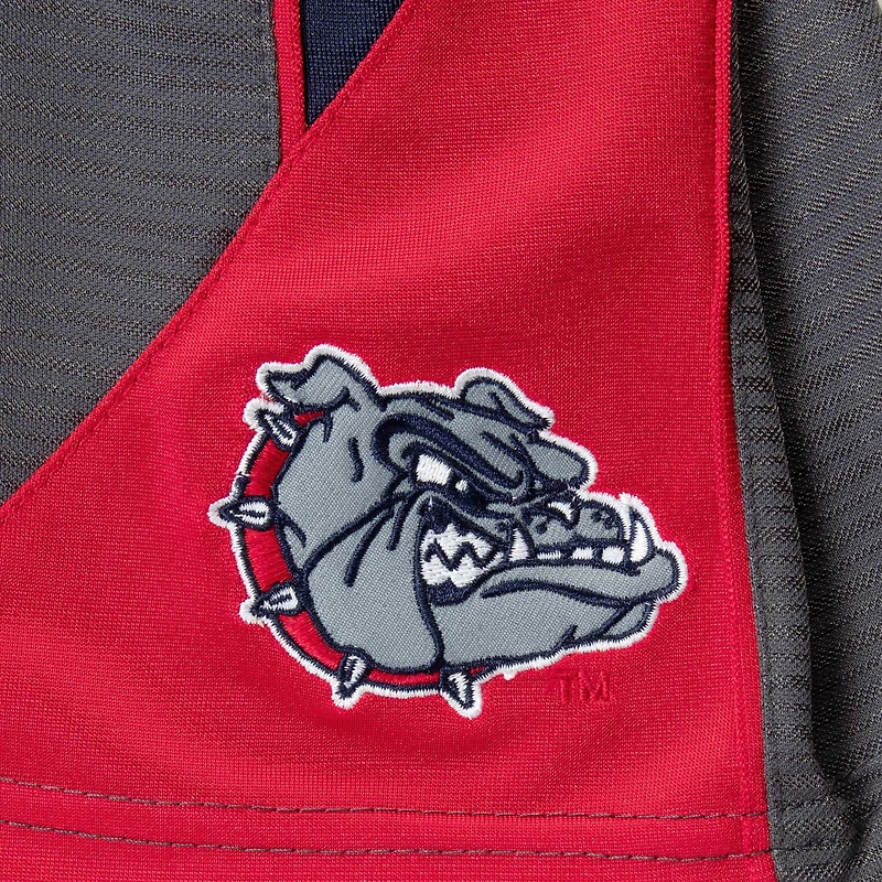 Men's Colosseum Charcoal Gonzaga Bulldogs Turnover Team Shorts