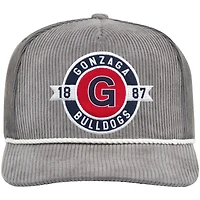 Men's Colosseum  Gray Gonzaga Bulldogs Where's My Hat Podium Adjustable Trucker Hat