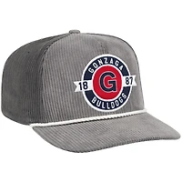 Men's Colosseum  Gray Gonzaga Bulldogs Where's My Hat Podium Adjustable Trucker Hat