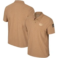 Polo du désert en jersey de nuage d'appréciation militaire OHT Colosseum kaki Gonzaga Bulldogs pour hommes