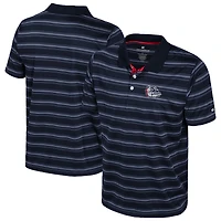 Men's Colosseum  Navy Gonzaga Bulldogs Milk Steak Polo