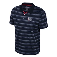 Men's Colosseum  Navy Gonzaga Bulldogs Milk Steak Polo