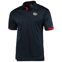 Polo léger Colosseum Navy Gonzaga Bulldogs Santry pour homme