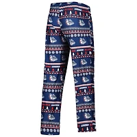 Men's Concepts Sport Navy Gonzaga Bulldogs Swivel Long Sleeve T-Shirt & Pants Sleep Set