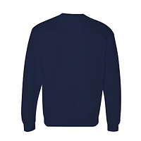 Men's  Navy Gonzaga Bulldogs Holiday Fleece Crewneck Sweatshirt