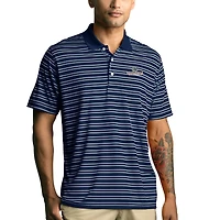Polo bleu marine à rayures Tour des Bulldogs de Gonzaga pour homme